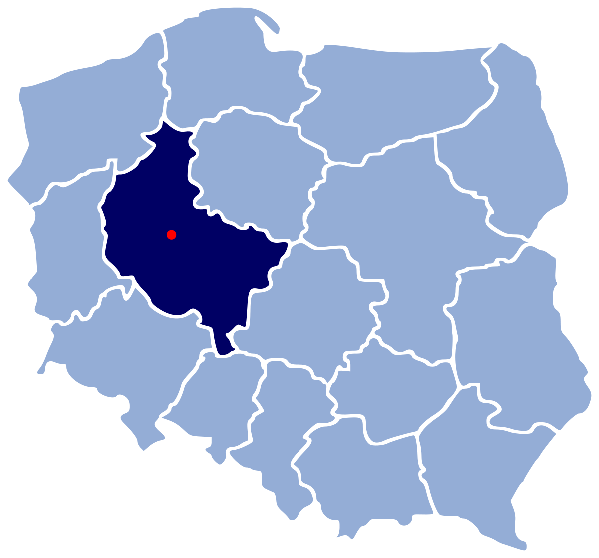 Poznań Mapa
